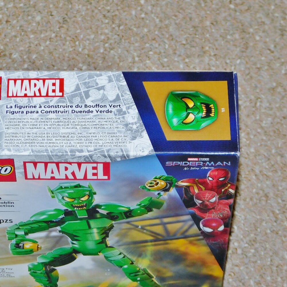 LEGO Marvel Spider-Man No Way Home Green Goblin Construction Figure New 76284 - Picture 8 of 12